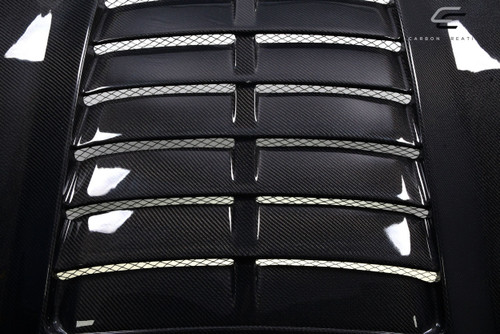 Carbon Creations Mustang Carbon Fiber GT500 Style V2 Hood (2015-2017)
