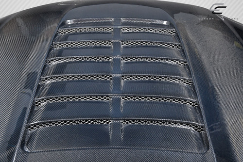 Carbon Creations Mustang Carbon Fiber GT500 Style V2 Hood (2018-2023)
