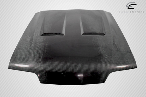 Carbon Creations Mustang Carbon Fiber Heat Extractor Hood (1987-1993)