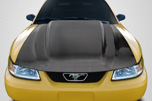 Carbon Creations 115529 Mustang Carbon Fiber Cowl Hood (99-04)