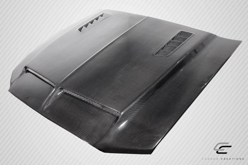 Carbon Creations Mustang/GT500 Carbon Fiber GT500 Style Hood (2010-2014)