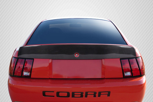 Carbon Creations 115531 Mustang Carbon Fiber Cobra Style Rear Wing (99-04)