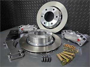Aerospace Components F-150 4 Piston Bolt-On Rear Brake Kit (2015-2025)