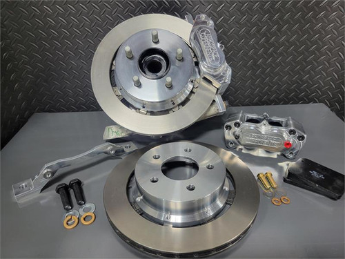 Aerospace Components Mustang GT350/R 4-Piston Front Brake Kit (2016-2020)