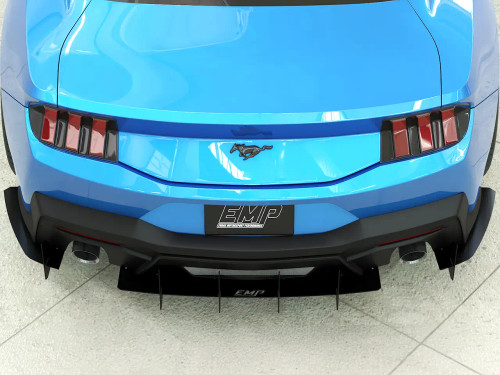 EMP Mustang GT/EcoBoost Aluminum Rear Diffuser V2 (2024-2026)