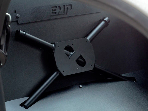 EMP Mustang Coupe Rear Seat Delete Kit - Steeda X-Brace (2005-2014)