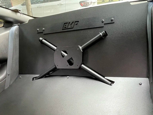 EMP Mustang Coupe Rear Seat Delete Kit - Steeda X-Brace (2005-2014)