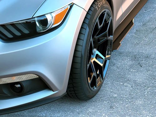 EMP Mustang HDPE Side Skirts (2015-2026)