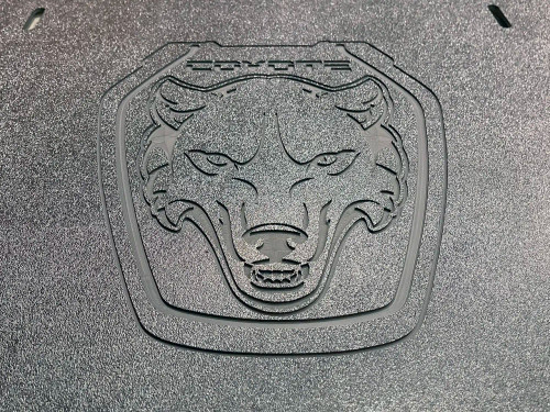 EMP Mustang Coupe Rear Seat Delete Kit - Dark Coyote Engraving (2024-2026)