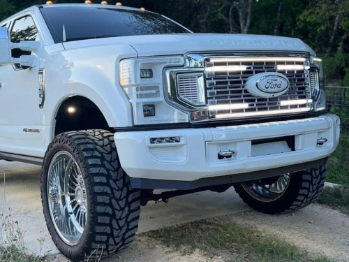 EMP Super Duty Aluminum Short Front Bumper Valance (2020-2022)