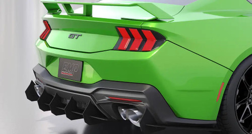 EMP EMP-S650DIFF-AL-V1 Mustang GT/EcoBoost Aluminum Rear Diffuser V1 (24-26)