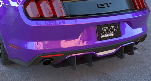 EMP EMP-MUSDIFFHD-CENV3 Mustang HDPE Rear Diffuser V3 - Center Only (15-23)