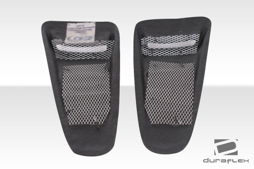 Duraflex Mustang Circuit Window Scoop Louvers (2010-2014)