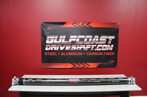 Gulf Coast Driveshaft DS-F1504W-SB375CF F-150 4WD 5.0L RCSB 1350 Series Carbon Fiber Driveshaft - 3.75" (15-26)