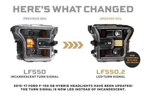 Morimoto F-150 XB Hybrid LED Headlights (2015-2017)