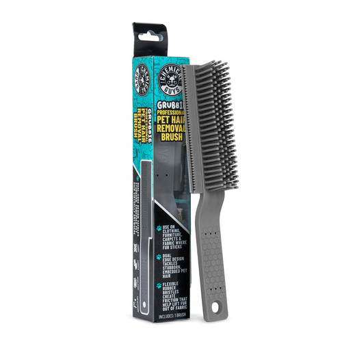 Chemical Guys ACC_S06 Professional Rubber Pet Hair Removal Brush