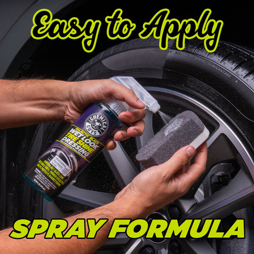 Chemical Guys Galactic Black Wet Tire Shine Coating - 16oz