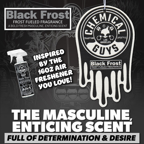 Chemical Guys Hanging Air Freshener 3-Pack - Black Frost, Cherry Blast, Pina Colada
