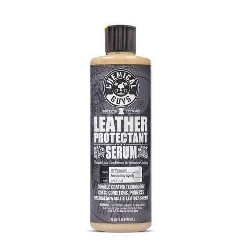 Chemical Guys SPI_111_16 Leather Serum Natural Look Conditioner & Protective Coating - 16oz