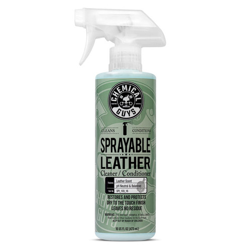 Chemical Guys SPI_10 Sprayable Leather Cleaner & Conditioner In One