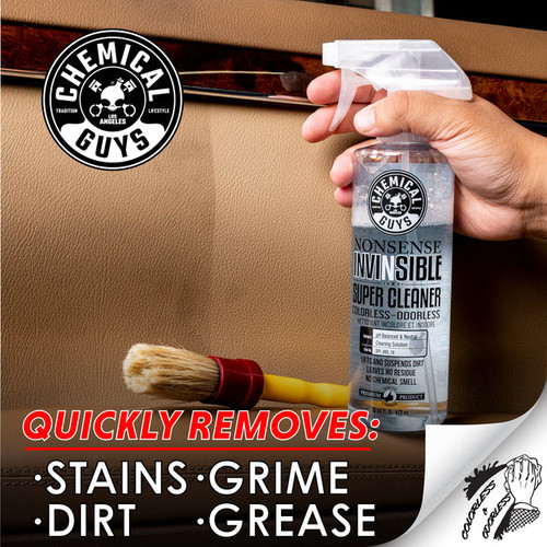 Chemical Guys Leather Cleaner Colorless & Odorless Super Cleaner
