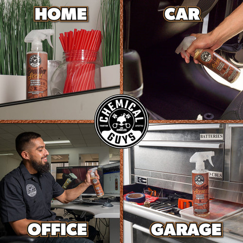 Chemical Guys Leather Scent Air Freshener & Odor Eliminator