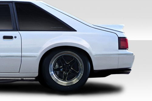 Duraflex Mustang C Tech 2" Widebody Rear Fender Flares (1979-1993)