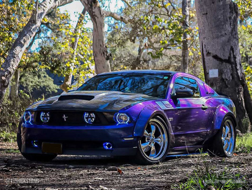 Duraflex Mustang Circuit 75mm Front Fender Flares (2010-2014)