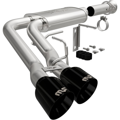Magnaflow F-150 2.7L/5.0L SPEQ Series Cab-Side Exit Cat-Back - Black Tips (2021-2026)