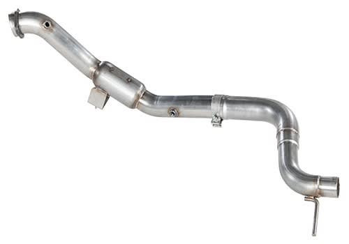 MRT 98U905 Mustang 2.3L EcoBoost Street Race Downpipe - 200 Cell (15-23)