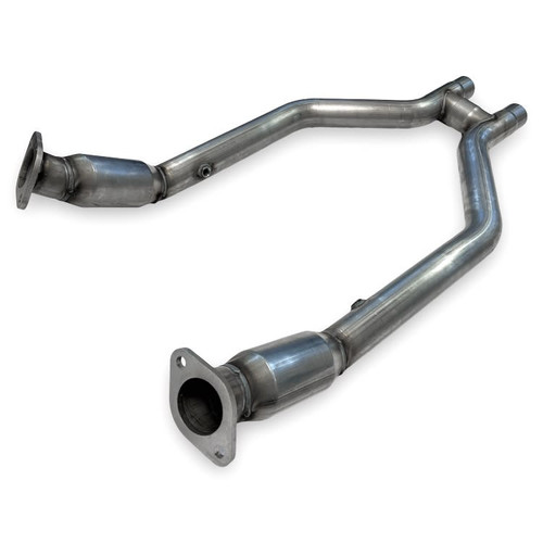 MRT 93P203-400 Mustang GT 5.0L Street Race Catted H-Pipe - 400 Cell (11-14)