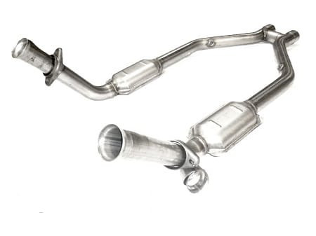 MRT 93P600 Mustang GT500 Street Race Catted H-Pipe - 400 Cell (11-14)