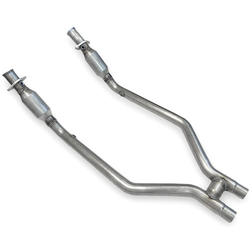 MRT Mustang 3.7L Street Race Catted H-Pipe - 400 Cell (2011-2014)