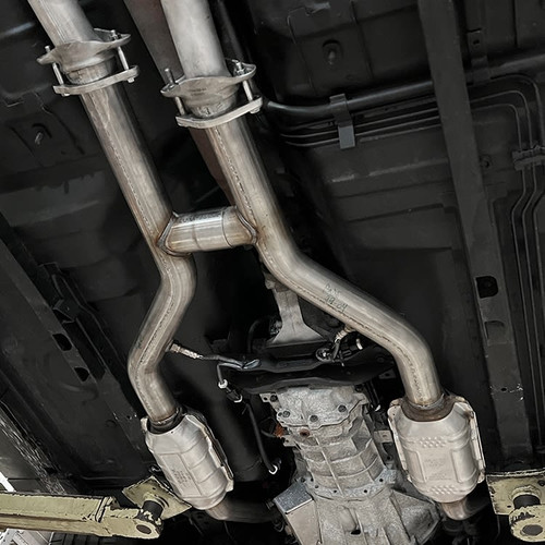 MRT Mustang 4.6L Street Race Catted H-Pipe - 400 Cell (1999-2004)