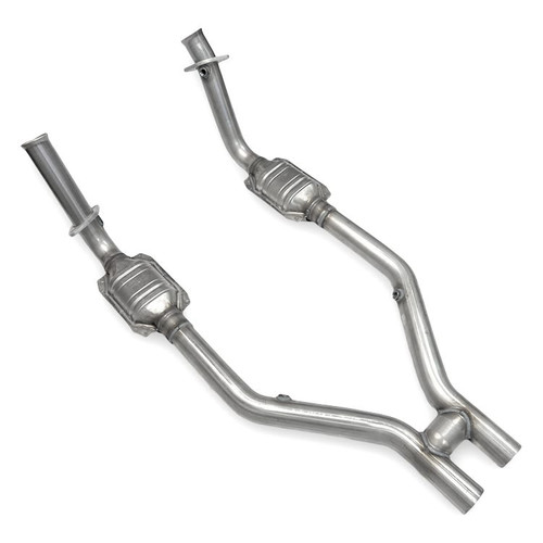 MRT 93A200 Mustang 4.6L Street Race Catted H-Pipe (05-10)