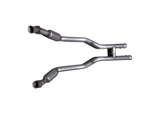 MRT Mustang 5.0L Street Race Catted H-Pipe - 400 Cell (1979-1993)