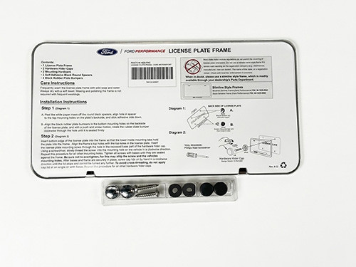 Ford Performance Ford Motorsport Stainless Steel License Plate Frame
