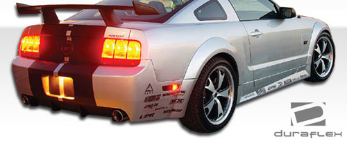 Duraflex Mustang GT500 Style Widebody Rear Bumper Cover (2005-2009)