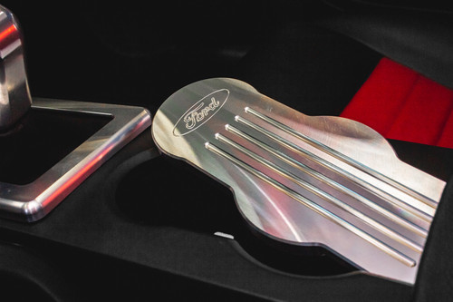 Steeda Mustang Cup Holder Delete - Ford Logo (2005-2009)