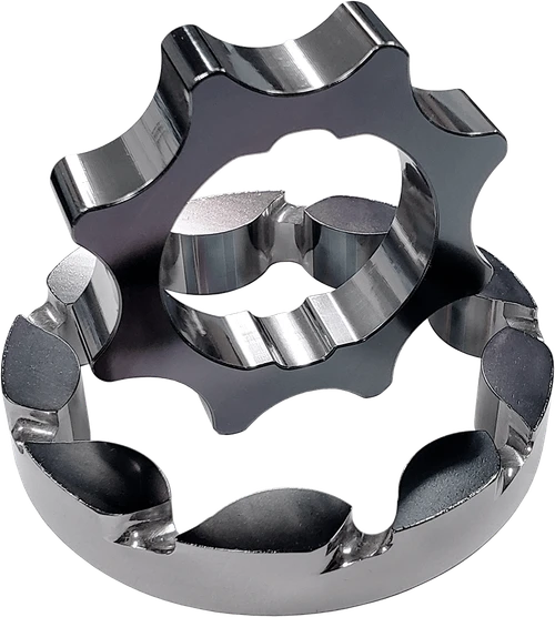 Boundary CM-OPG-MUSTANG-F150 Mustang GT/GT350/F-150 Billet Oil Pump Gears - Vane Ported/MartenWear Treated (11-26)