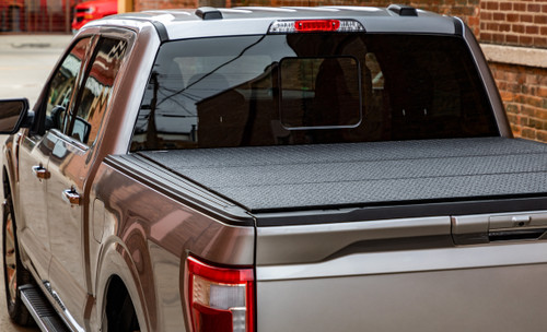 Lomax F-250/F-350 Professional Series Hard Folding Tonneau Cover (2008-2026)