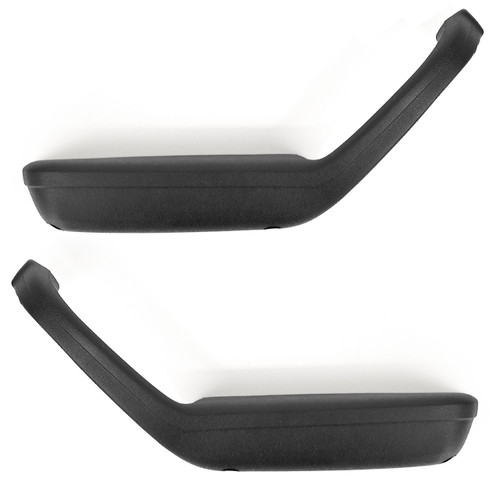 ACP FM-BA018 Mustang Coupe/Hatch Arm Rest Pad Pair - Black (81-86)