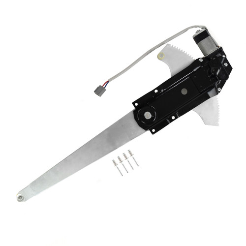 ACP Mustang Door Window Regulator w/ Motor - Passenger Side (1981-1993)