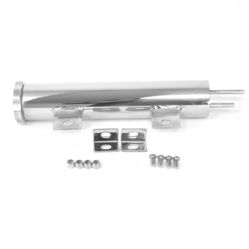 ACP FM-ER020 Mustang Stainless Steel Radiator Overflow Tank Kit - 14oz (86-93)