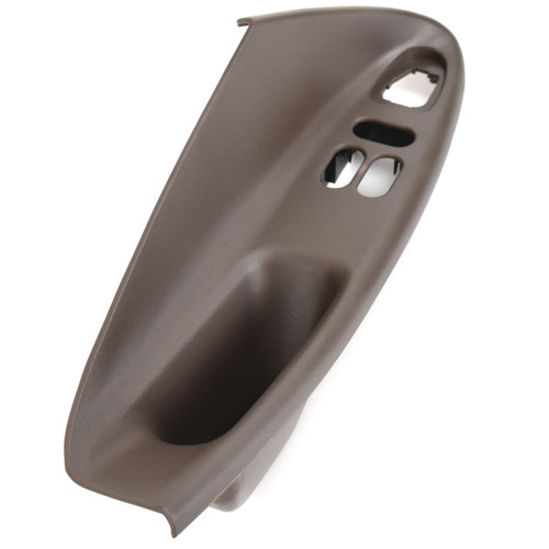 ACP FM-BD056L-T Mustang Coupe Door Panel Switch Housing - Driver Side/Dark Parchment (94-04)