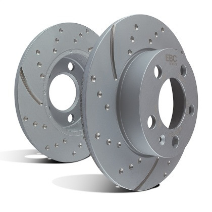EBC Escape 1.6 Turbo 2WD GD Sport Rear Rotors (2013-2020)