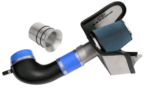 Steeda Mustang GT Cold Air Intake and High Flow Inlet Tube - Blue Hose (2005-2009)