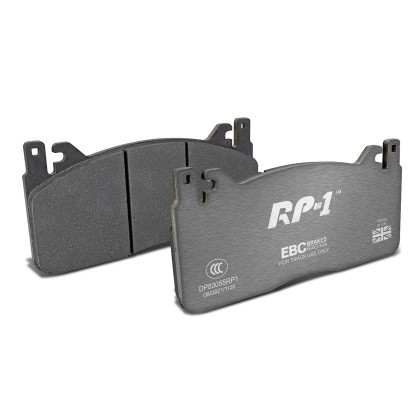 EBC Racing Mustang GT350 5.2L RP-1 Race Front Brake Pads (2016-2020)