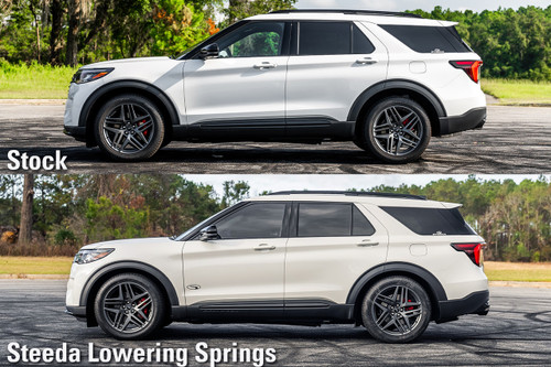 [Open Box] Steeda Explorer Lowering Springs (2020-2026)