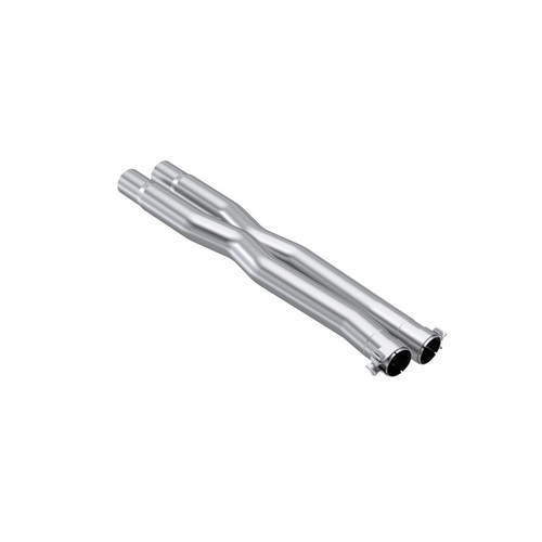 MBRP Mustang GT500 T409 Stainless Steel 3" Resonator Bypass (2020-2022)